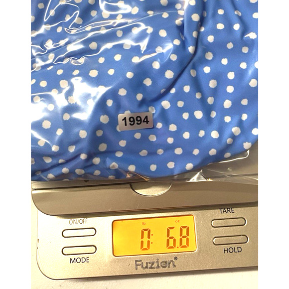 Jessica Simpson Swimsuit Sz Medium Blue Polka Dot Tie Side NEW Rockabilly Pinup - Picture 9 of 10